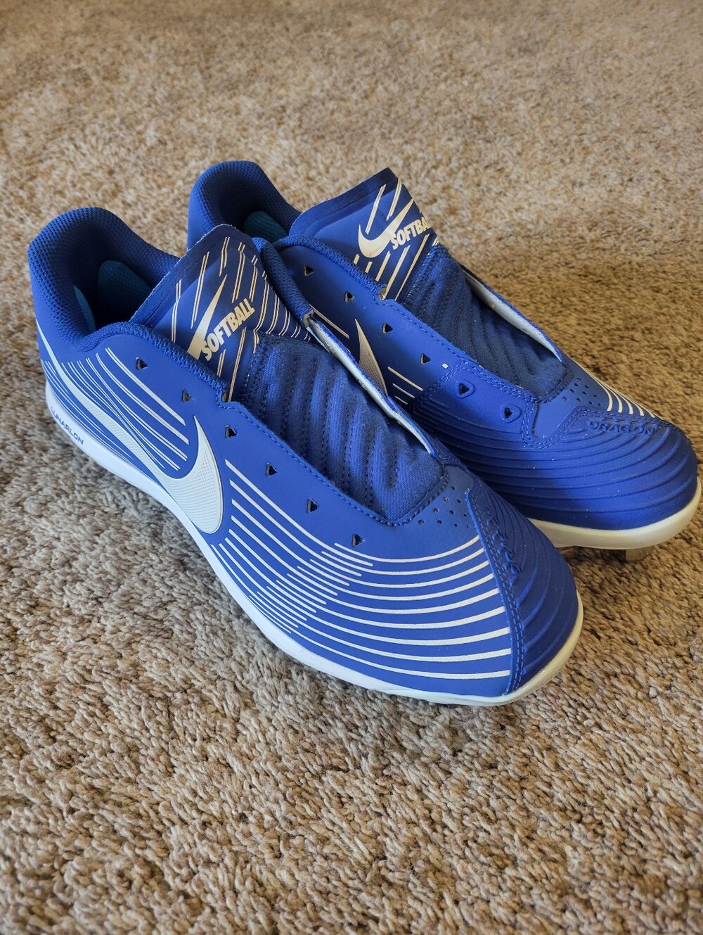 Nike Lunar Hyperdiamond Softball Cleats Womens Size 10